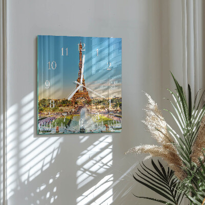 Reloj cuadrado París