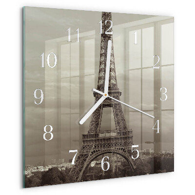 Reloj cuadrado Torre Eiffel
