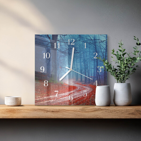 Reloj cuadrado Sendero forestal