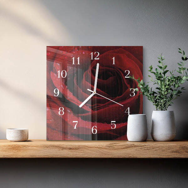 Reloj cuadrado Rosa