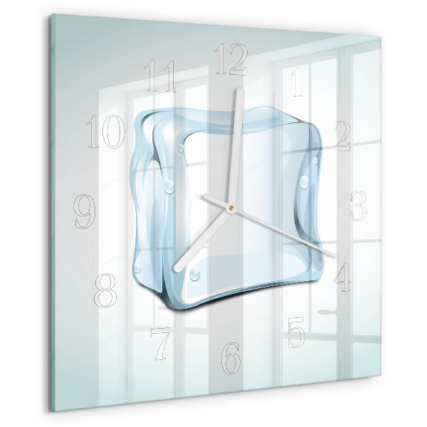 Reloj cuadrado Hielo
