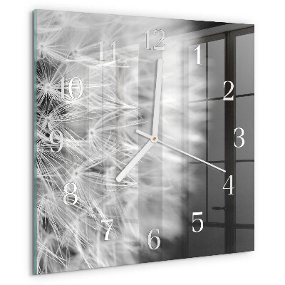 Reloj cuadrado Diente de león