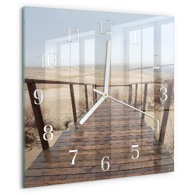 Reloj cuadrado Muelle