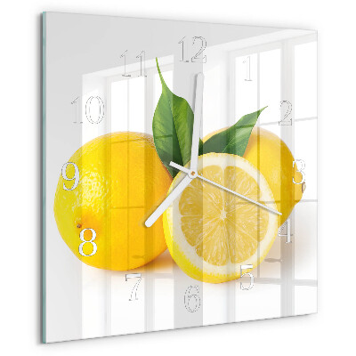 Reloj cuadrado Limones