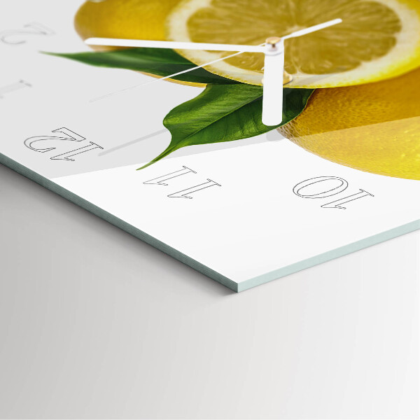 Reloj cuadrado Limones