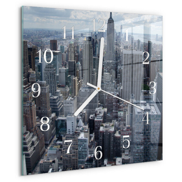 Reloj cuadrado Horizonte