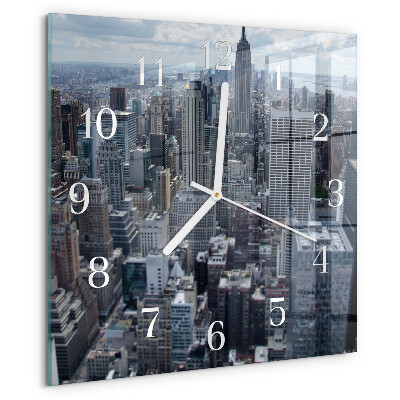 Reloj cuadrado Horizonte