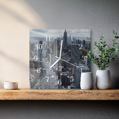 Reloj cuadrado Horizonte