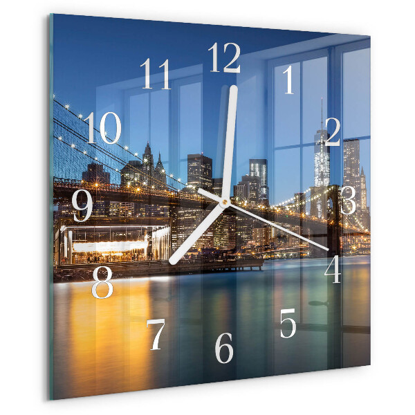 Reloj cuadrado Horizonte
