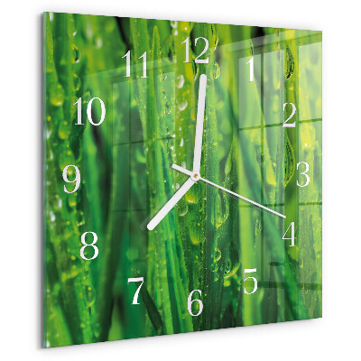 Reloj cuadrado Césped