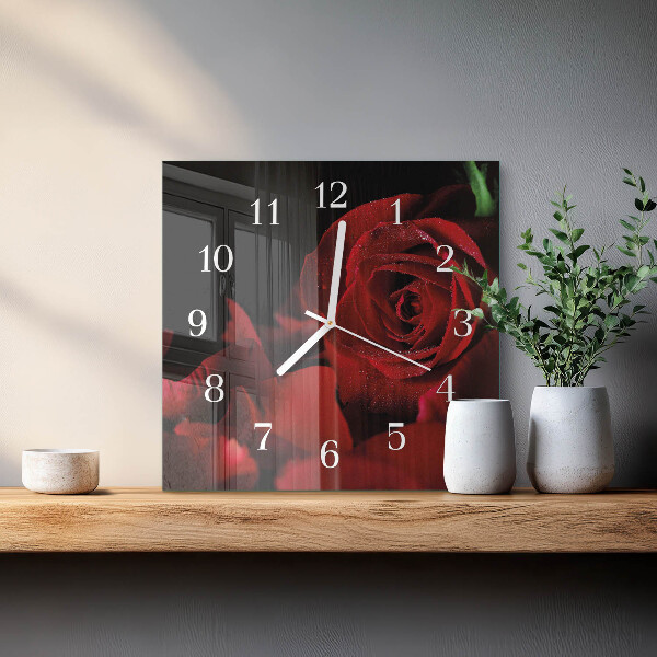 Reloj cuadrado Rosa