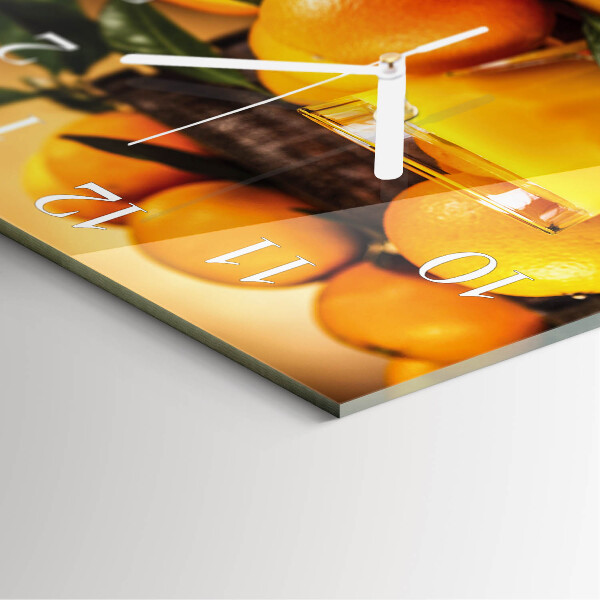Reloj cuadrado Naranjas
