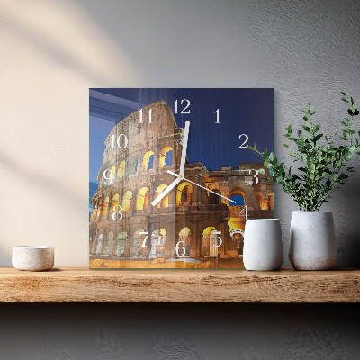 Reloj cuadrado Coliseo