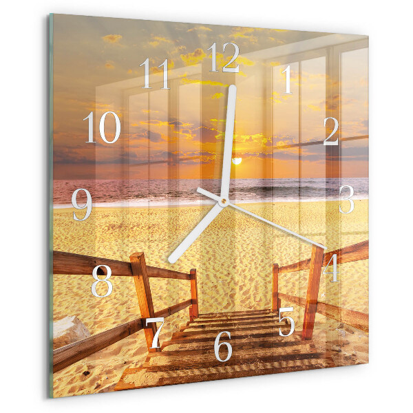 Reloj cuadrado Puente de playa