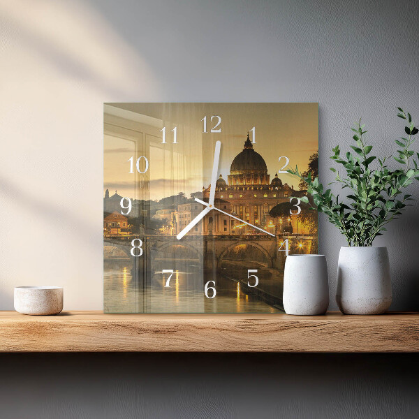Reloj cuadrado Basílica