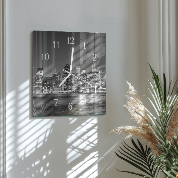 Reloj cuadrado Horizonte