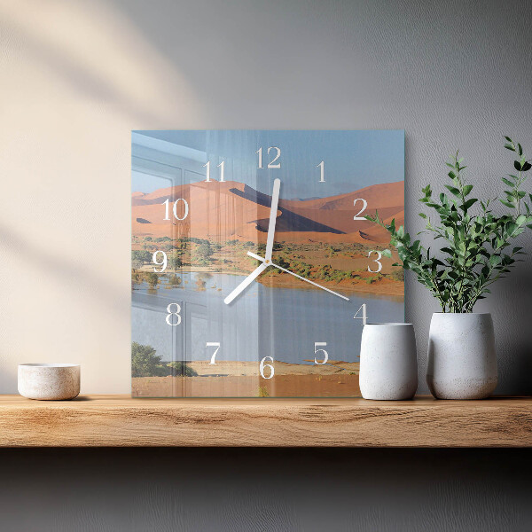 Reloj cuadrado Desierto