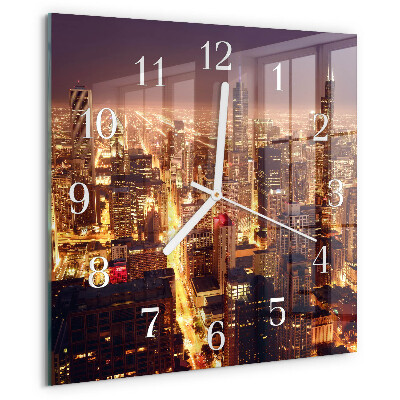 Reloj cuadrado Horizonte