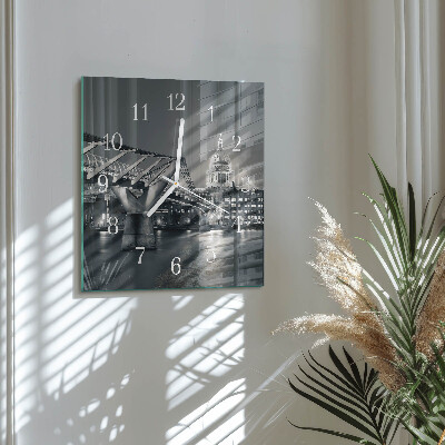 Reloj cuadrado Horizonte