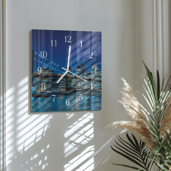 Reloj cuadrado Horizonte