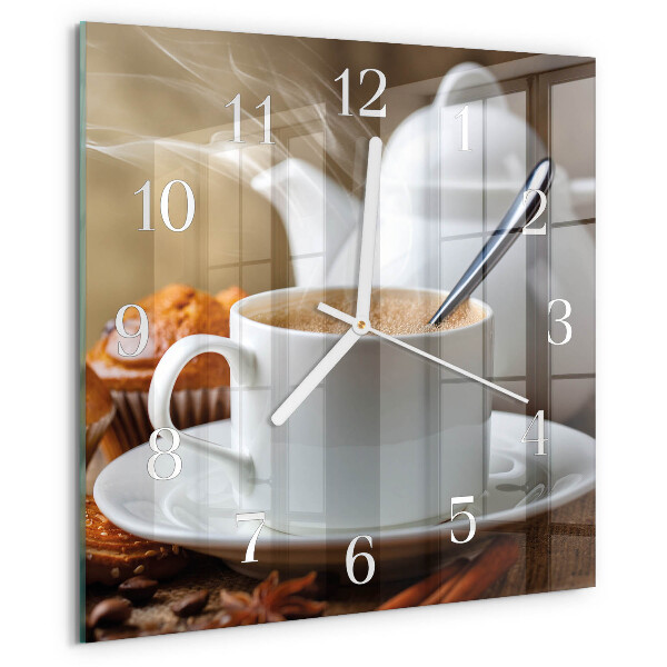 Reloj cuadrado Taza