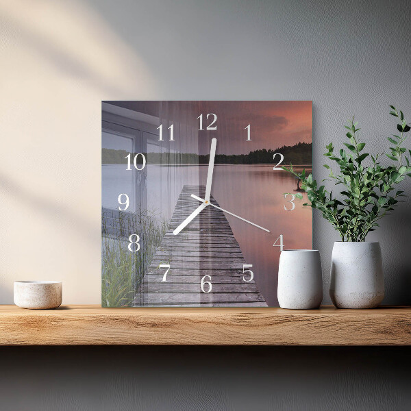 Reloj cuadrado Puente