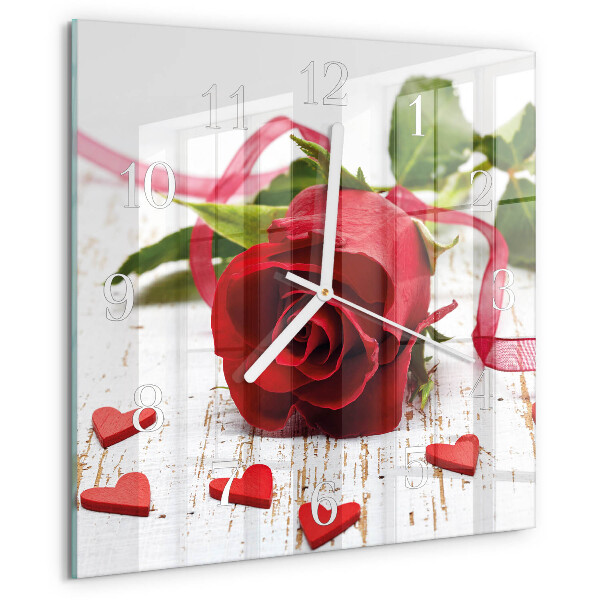 Reloj cuadrado Rosa