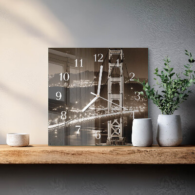 Reloj cuadrado Puente