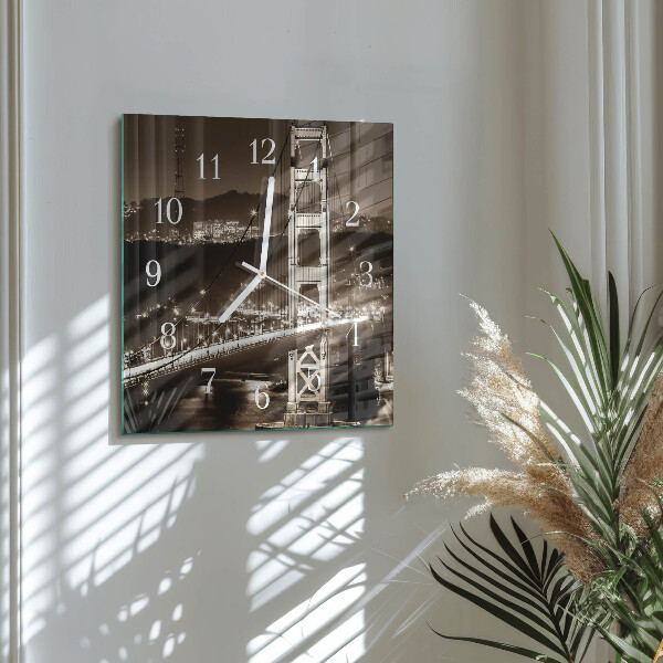 Reloj cuadrado Puente
