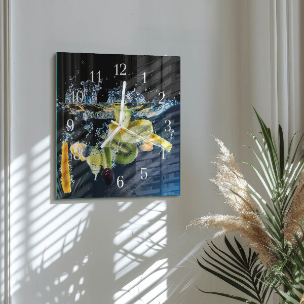 Reloj cuadrado Fruta