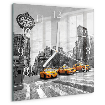 Reloj cuadrado Taxi