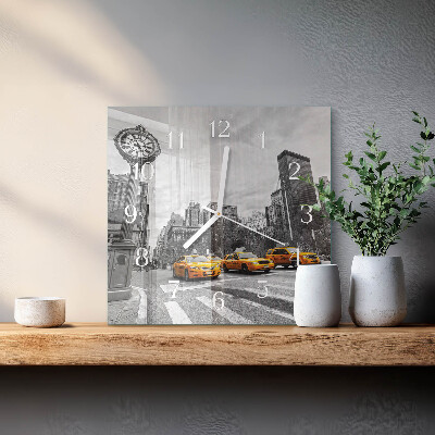 Reloj cuadrado Taxi