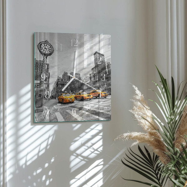 Reloj cuadrado Taxi