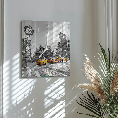 Reloj cuadrado Taxi