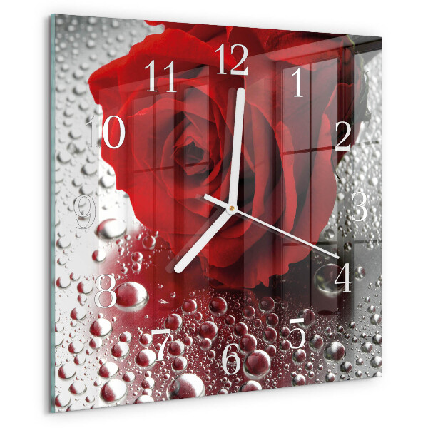 Reloj cuadrado Rosa