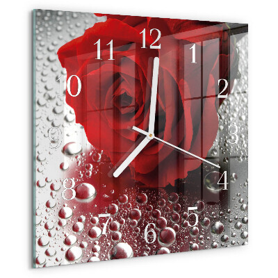 Reloj cuadrado Rosa