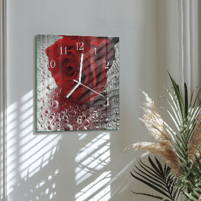 Reloj cuadrado Rosa