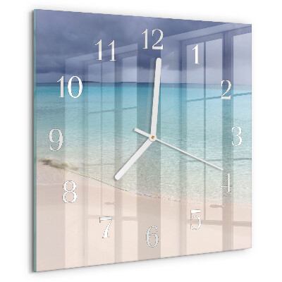 Reloj cuadrado Playa