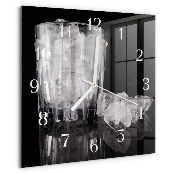 Reloj cuadrado Hielo