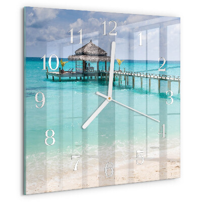 Reloj cuadrado Playa