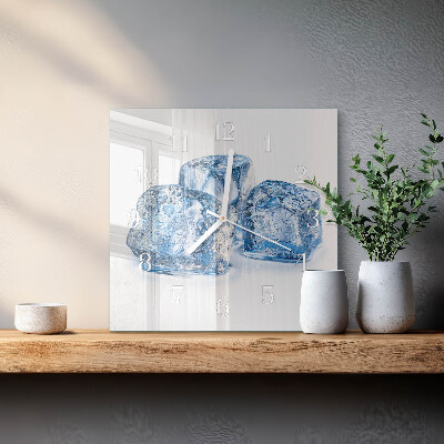 Reloj cuadrado Hielo