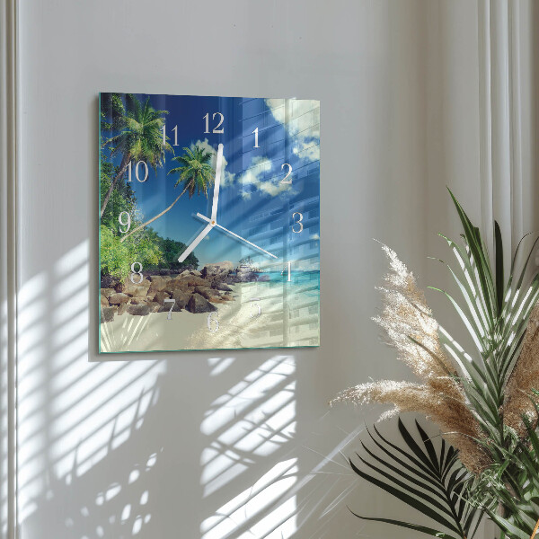Reloj cuadrado Palm Beach