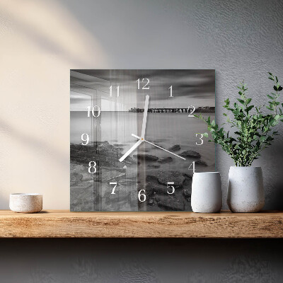Reloj cuadrado Orilla del río