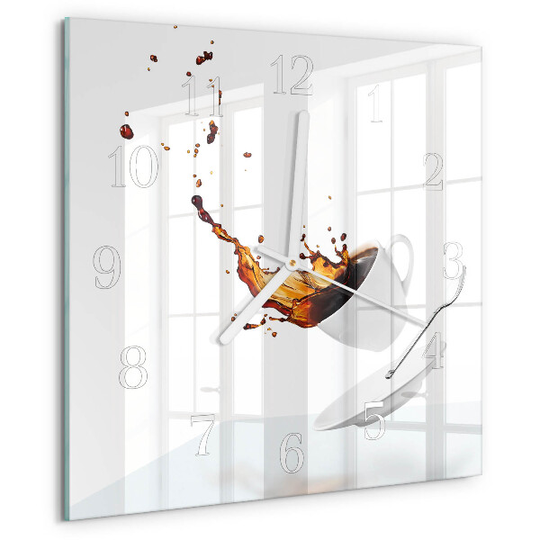 Reloj cuadrado Taza