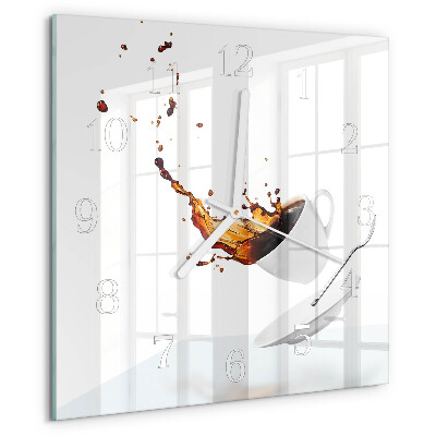 Reloj cuadrado Taza