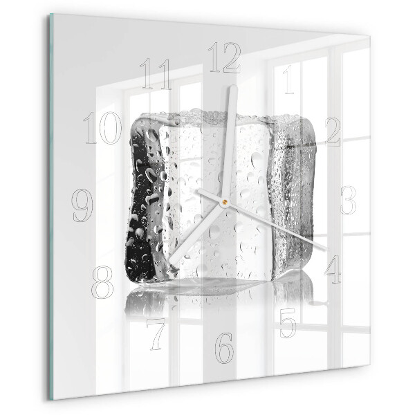 Reloj cuadrado Hielo