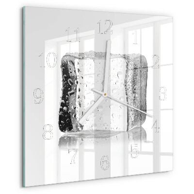 Reloj cuadrado Hielo