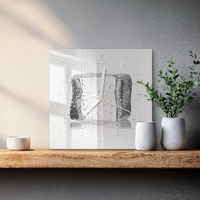 Reloj cuadrado Hielo
