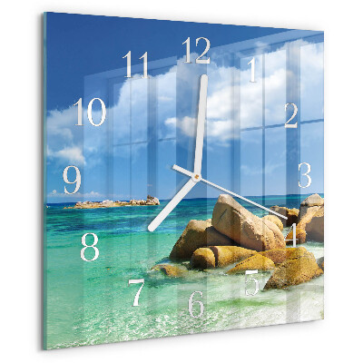 Reloj cuadrado Mar