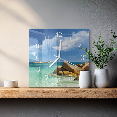 Reloj cuadrado Mar